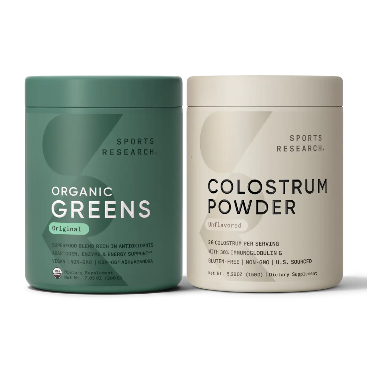 Organic Greens & Colostrum Wellness Bundle